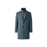 Mackage Skai-SLB 3-In-1 Wool Coat in Carbon Mix