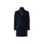 Mackage Skai-SLB 3-In-1 Wool Coat in Navy
