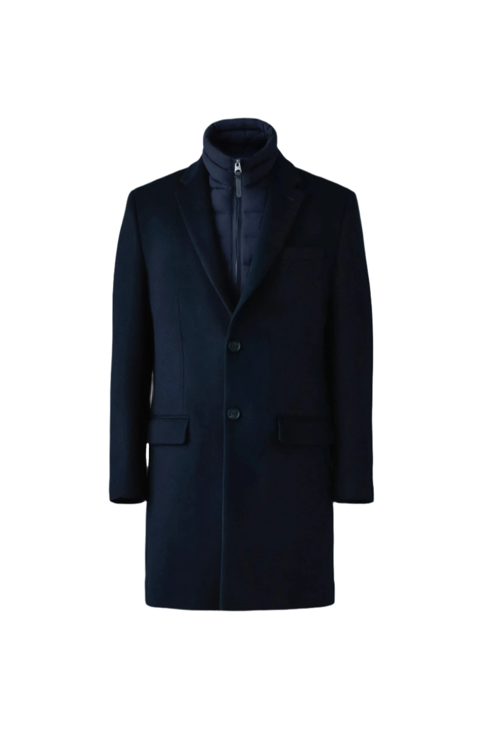 Mackage Skai-SLB 3-In-1 Wool Coat in Navy Mackage Skai-SLB 3-In-1 Wool Coat in Navy