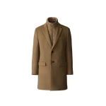 Mackage Skai-SLB 3-In-1 Wool Coat in Otter