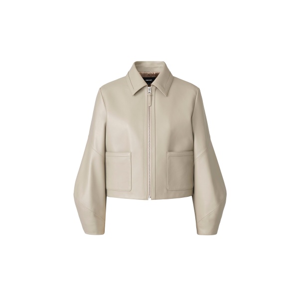 mackage solana-l relaxed fit leather bomber