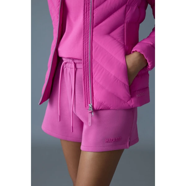 Mackage Summer-R Drawstring Shorts in Azalea