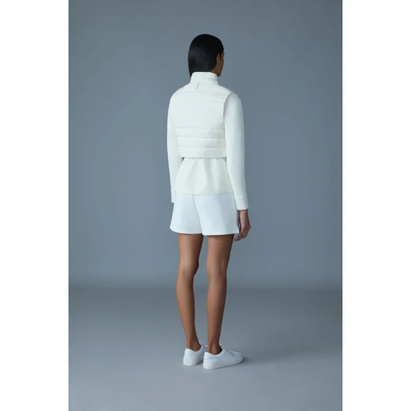 Mackage Summer-R Drawstring Shorts in Cream
