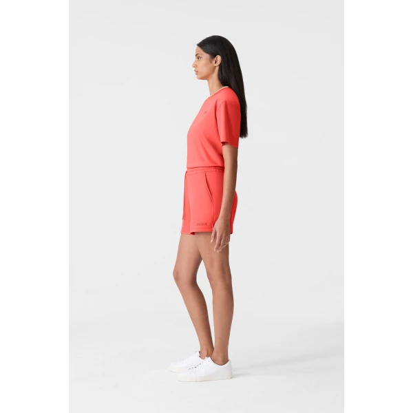 Mackage Summer-R Drawstring Shorts in Papaya