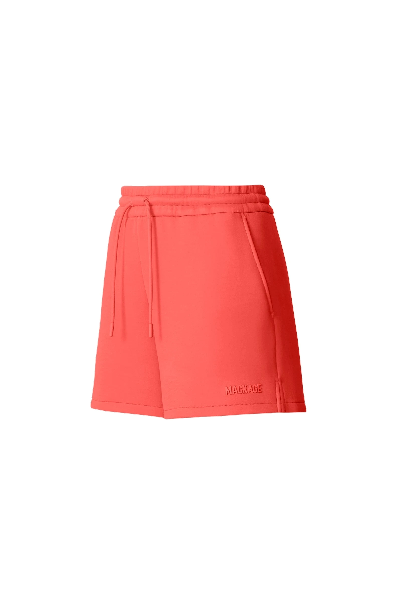 Mackage Summer-R Drawstring Shorts in Papaya Mackage Summer-R Drawstring Shorts in Papaya