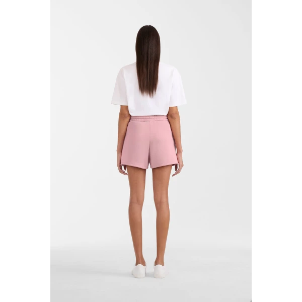 Mackage Summer-R Drawstring Shorts in Soft Pink