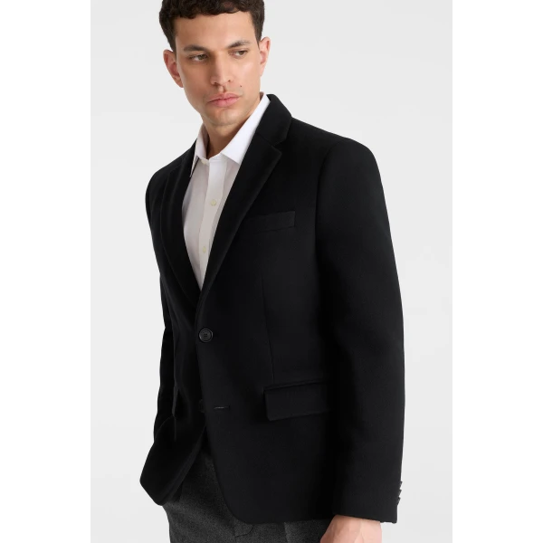 Mackage Sutton 3-In-1 Wool Coat in Black