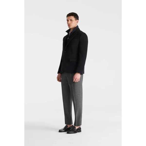 Mackage Sutton 3-In-1 Wool Coat in Black