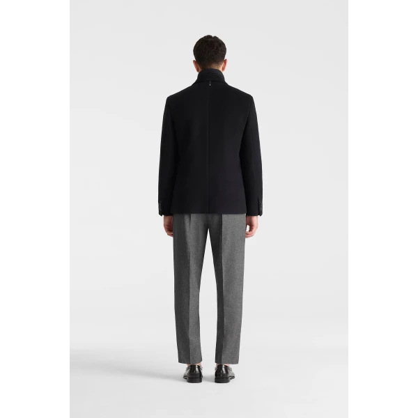 Mackage Sutton 3-In-1 Wool Coat in Black