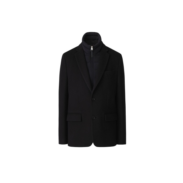 Mackage Sutton 3-In-1 Wool Coat in Black
