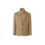 Mackage Sutton 3-In-1 Wool Coat in Light Camel