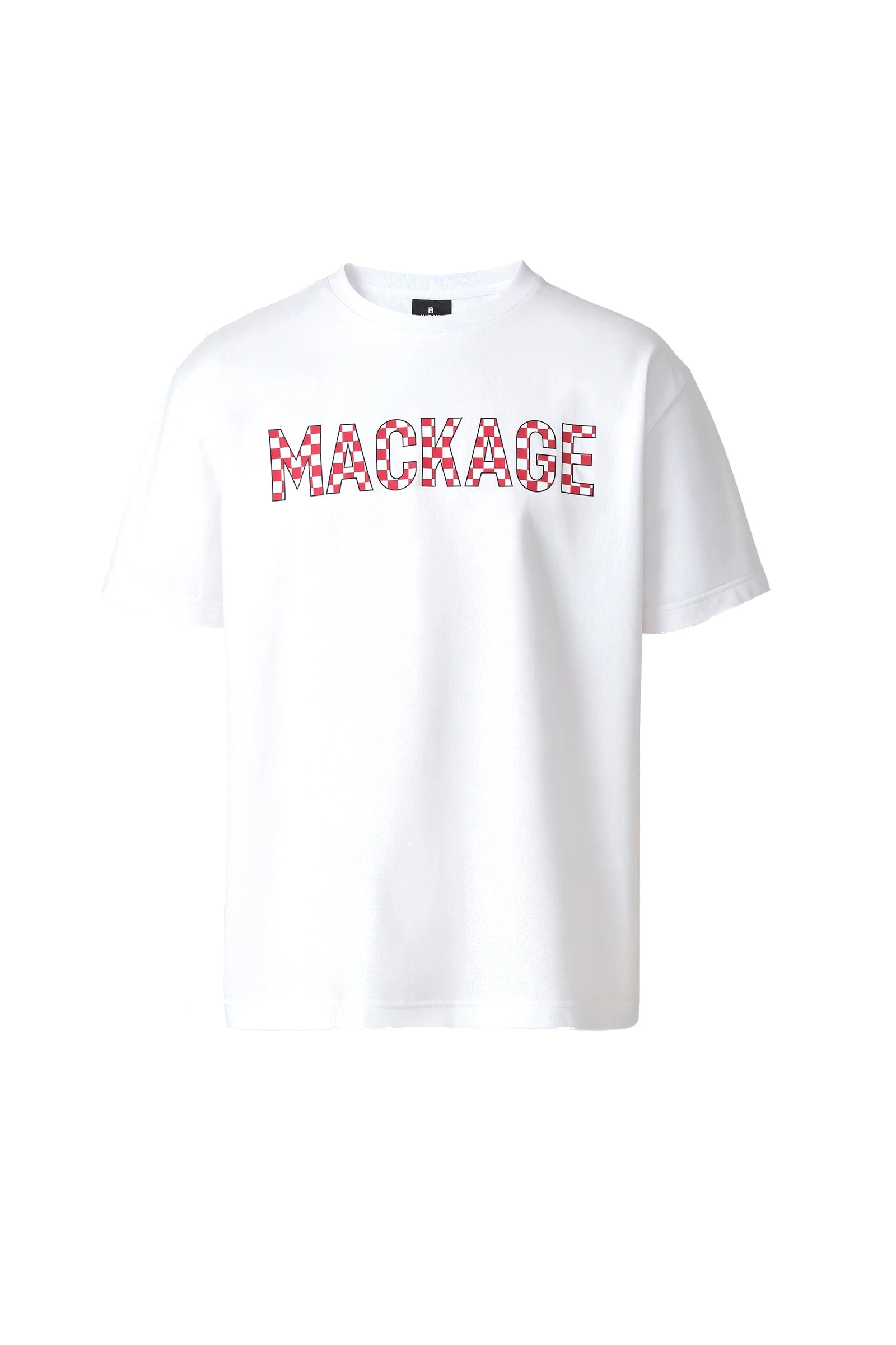Mackage Tee-PCR Tee-Shirt with Mackage Logo in White Multi Mackage Tee-PCR Tee-Shirt with Mackage Logo in White Multi