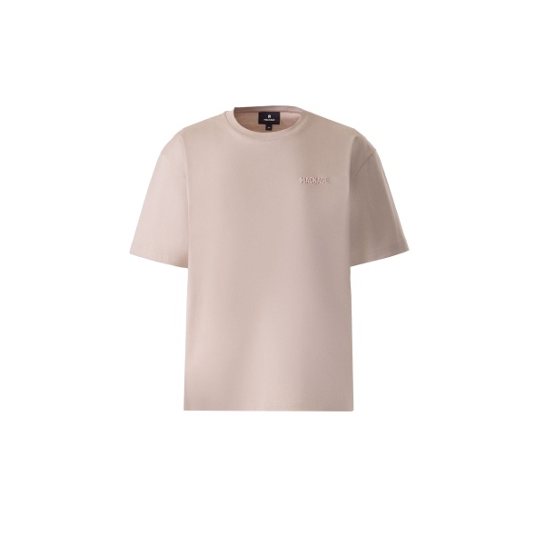 Mackage Tee-W T-Shirt with Mackage Silicone Logo in Sepia Rose
