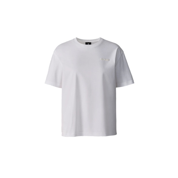 Mackage Tee-W T-Shirt with Mackage Silicone Logo in White