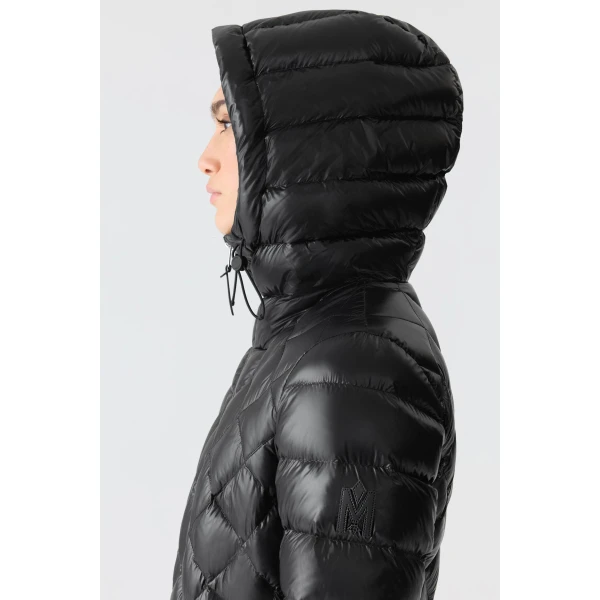 Mackage Tooky Diamond Quilted Light Down Jacket in Black