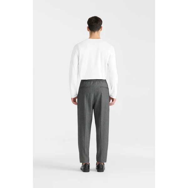 Mackage Trey Long Sleeve Crew Neck T-Shirt in White