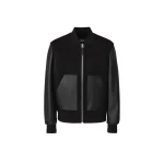 Mackage Tripp Wool Bomber Jacket in Black