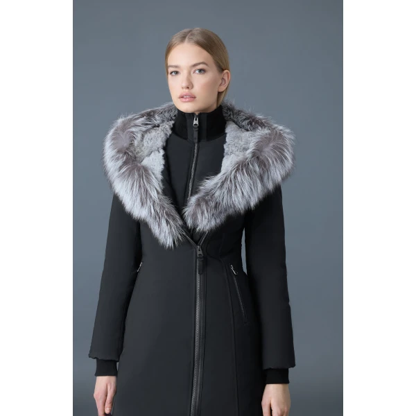 Mackage Trish-X Powder Touch Down Coat in Black