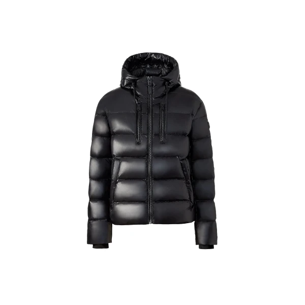 Victor-R Light Down Jacket in Black