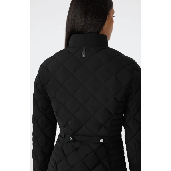 Mackage Vik Diamond Quilted Down Jacket in Black