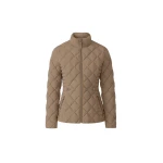 Mackage Vik Diamond Quilted Down Jacket in Truffle Brown