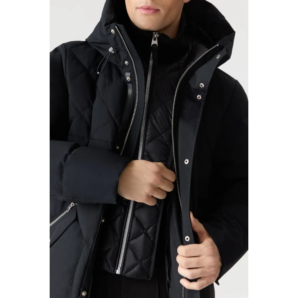 Mackage Werner-Z Quilted Down Parka in Black