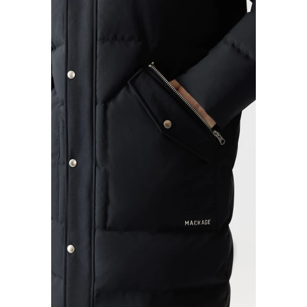 Mackage Werner-Z Quilted Down Parka in Black