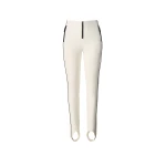 Mackage Zavi Bonded Fleece Stirrup Pant in Off White mackage zavi bonded fleece stirrup pant