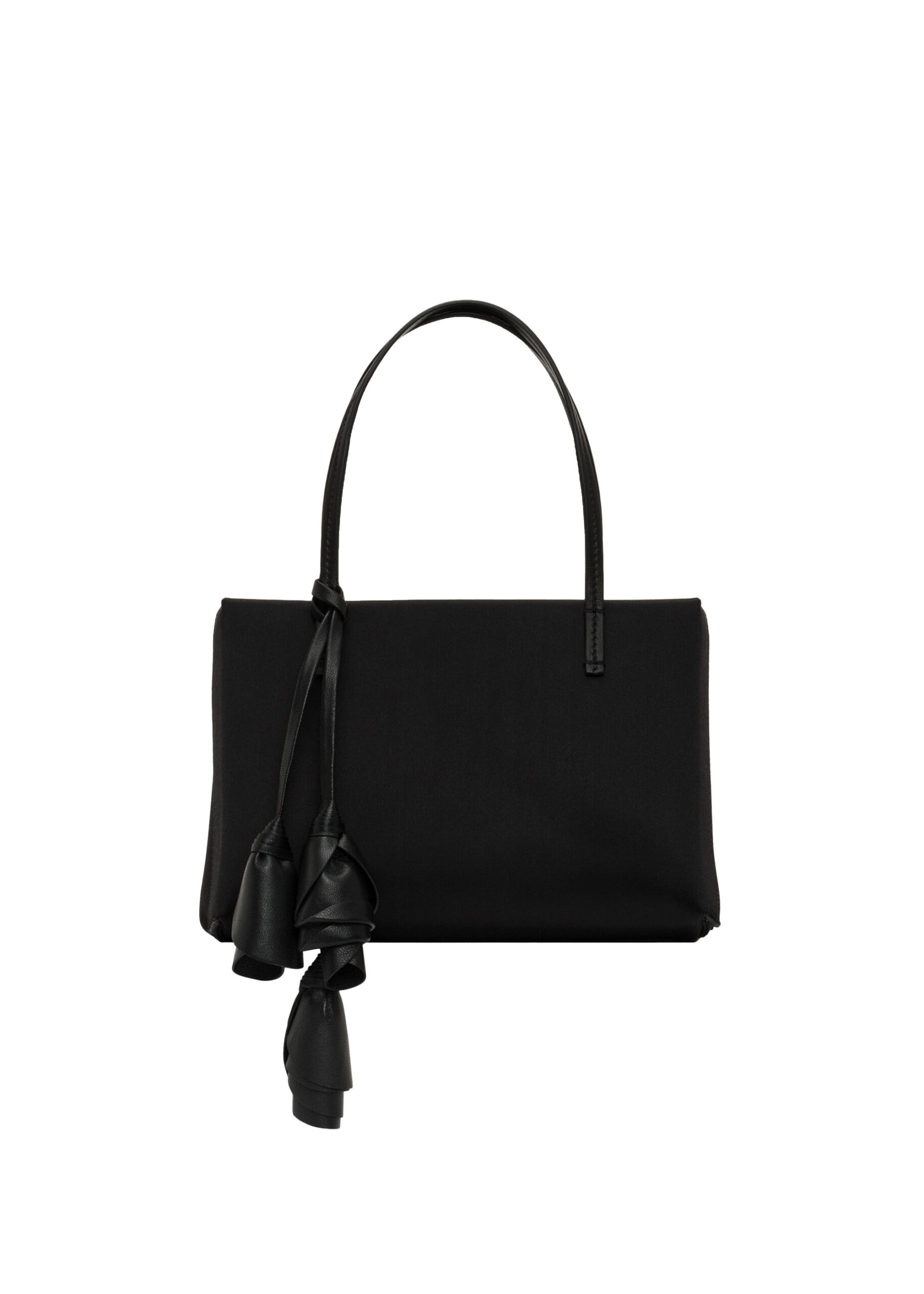 Magda Butrym Barbara bag in black satin | Bags | Luxury Shoes Magda Butrym Barbara bag in black satin