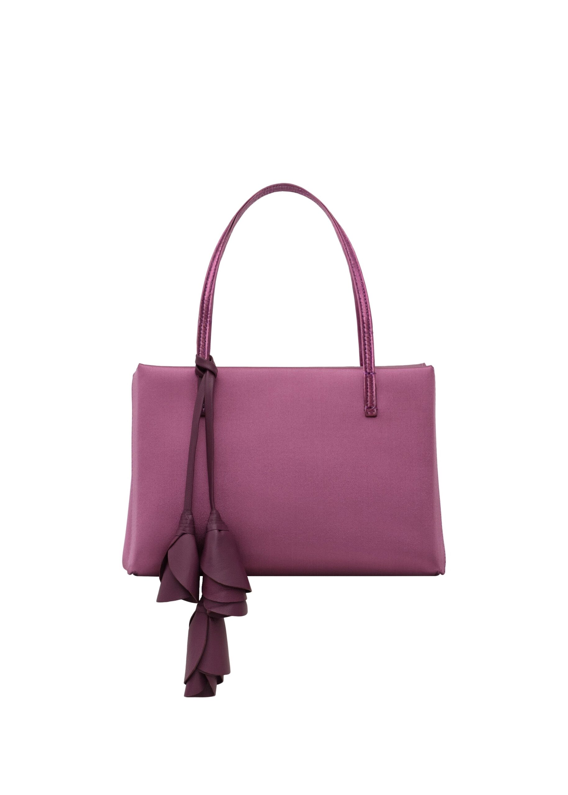 Magda Butrym Barbara bag in violet satin | Bags | Luxury Shoes Magda Butrym Barbara bag in violet satin