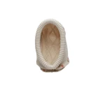 Magda Butrym Floral cable knit balaclava in cream