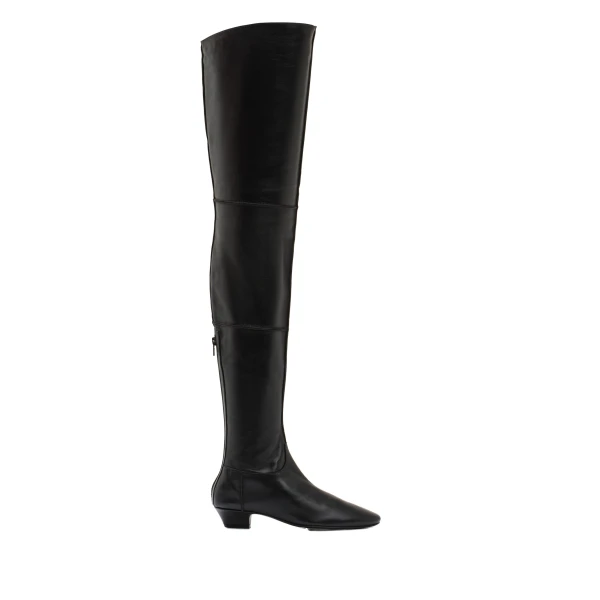 Magda Butrym Over-the-knee boots in black leather