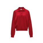 Magda Butrym Relaxed polo sweater in red