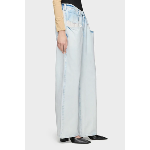 Maison Margiela Bleached Straight-Leg Jeans in Light Indigo | Denim | Luxury Shoes 