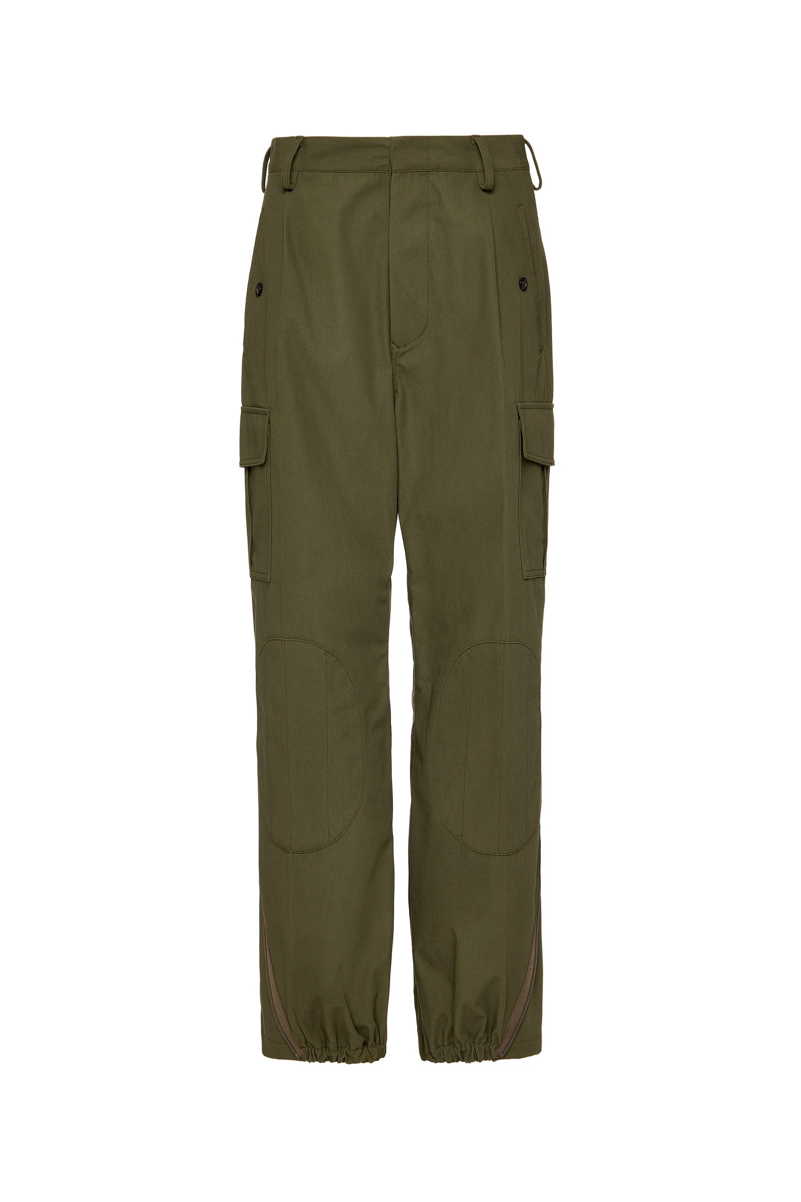 Maison Margiela Cotton Cargo Trousers in Olive Maison Margiela Cotton Cargo Trousers in Olive | Luxury Shoes