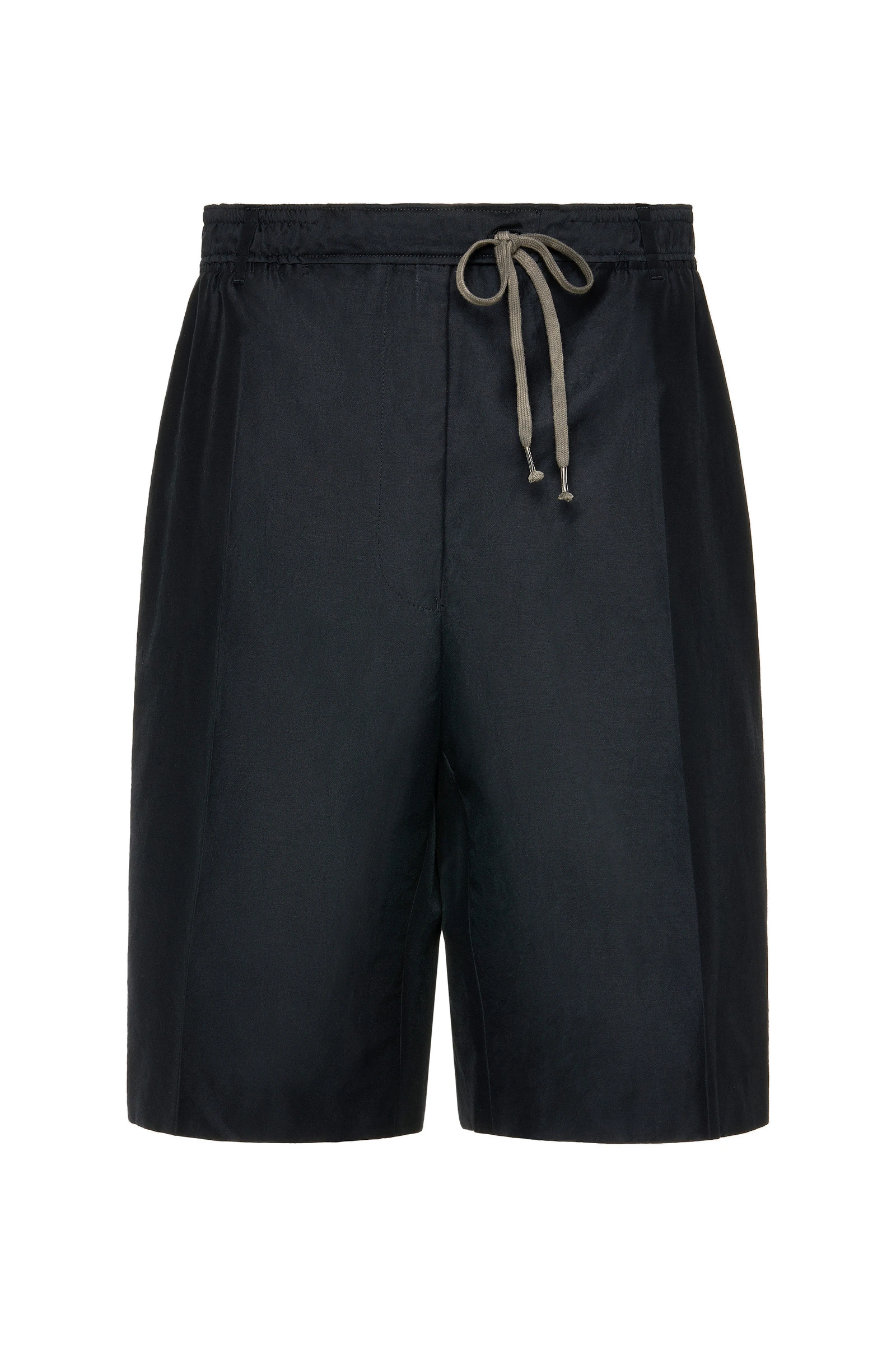 Maison Margiela Cotton Drawstring Shorts in Dark Blue Maison Margiela Cotton Drawstring Shorts in Dark Blue | Luxury Shoes