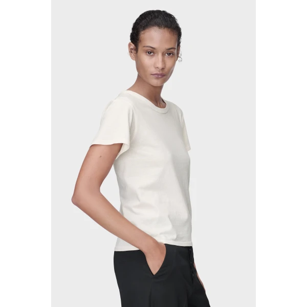 Maison Margiela Cotton Jersey T-Shirt in White | T-shirts | Luxury Shoes 