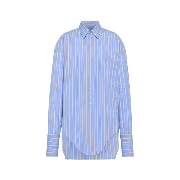 Maison Margiela Cotton Shirt in Black | Luxury Shoes 