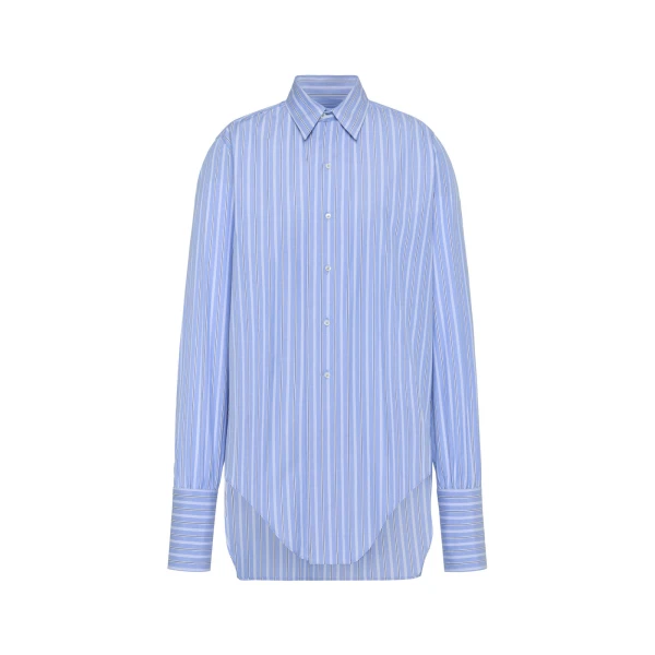 Maison Margiela Cotton Shirt in Black | Luxury Shoes 