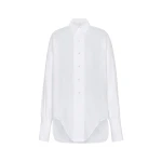 Maison Margiela Cotton Shirt in White | Luxury Shoes 