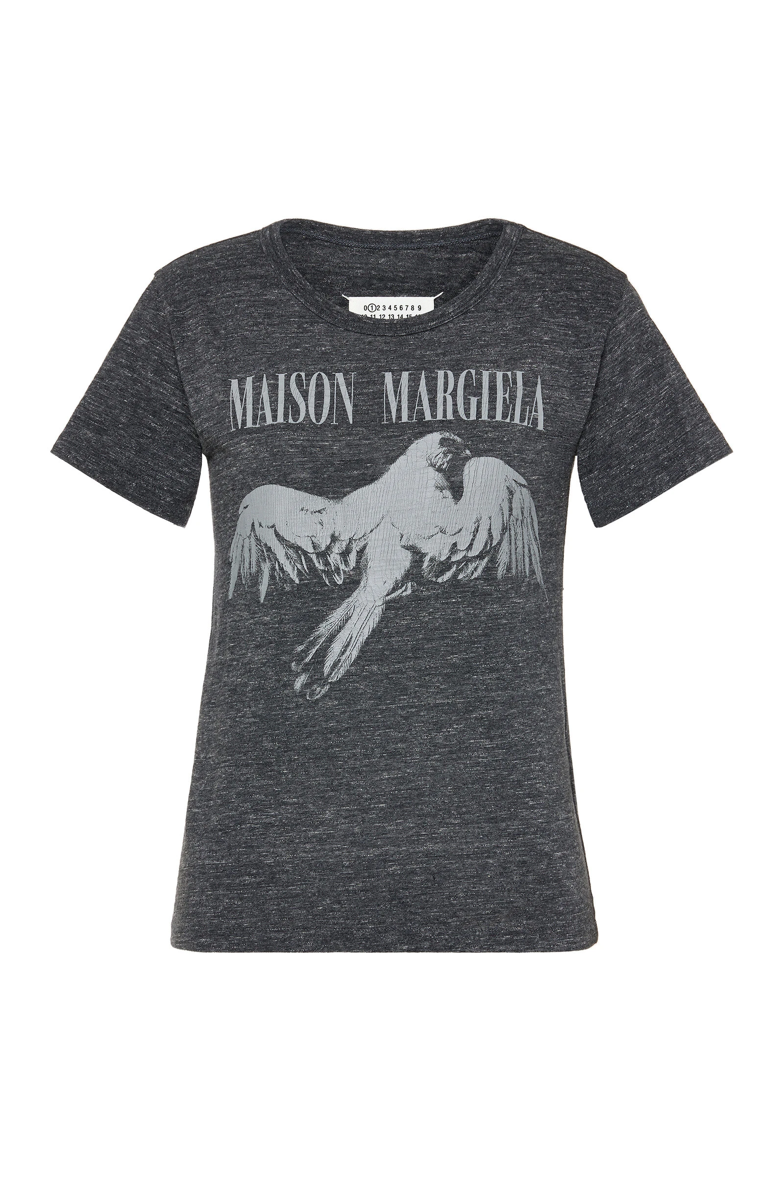 Maison Margiela Cotton T-Shirt in Dark Grey Maison Margiela Cotton T-Shirt in Dark Grey | Luxury Shoes