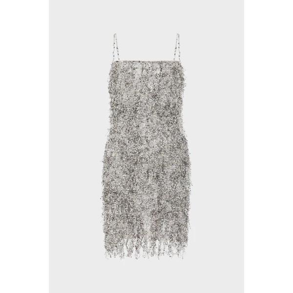 Maison Margiela Dipped Dots Slip Dress in White | Mini Dresses | Luxury Shoes 
