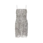 Maison Margiela Dipped Dots Slip Dress in White | Luxury Shoes 