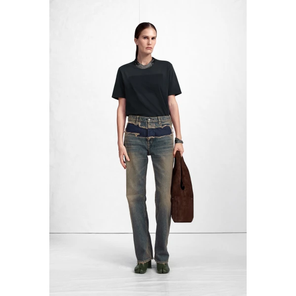 Maison Margiela Distressed Jeans in Blue | Denim | Luxury Shoes 