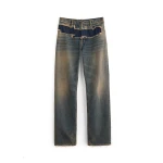 Maison Margiela Distressed Jeans in Blue | Luxury Shoes 
