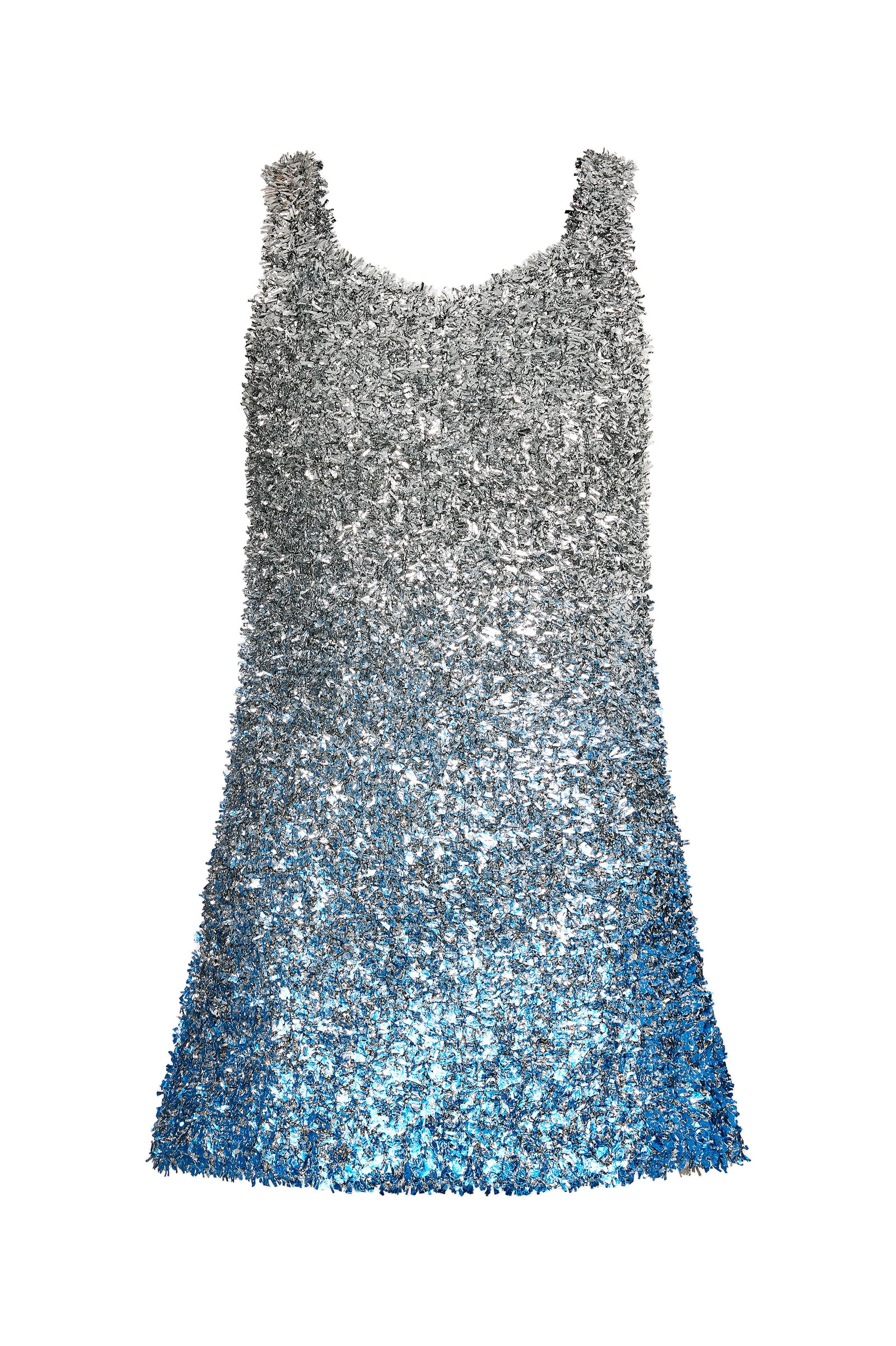 Maison Margiela Foil Knit Top in Silver Maison Margiela Foil Knit Top in Silver | Luxury Shoes
