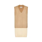 Maison Margiela Fused Knit Vest in Beige | Luxury Shoes 
