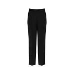 Maison Margiela Herringbone Wool Pleated Trousers in Black | Luxury Shoes 