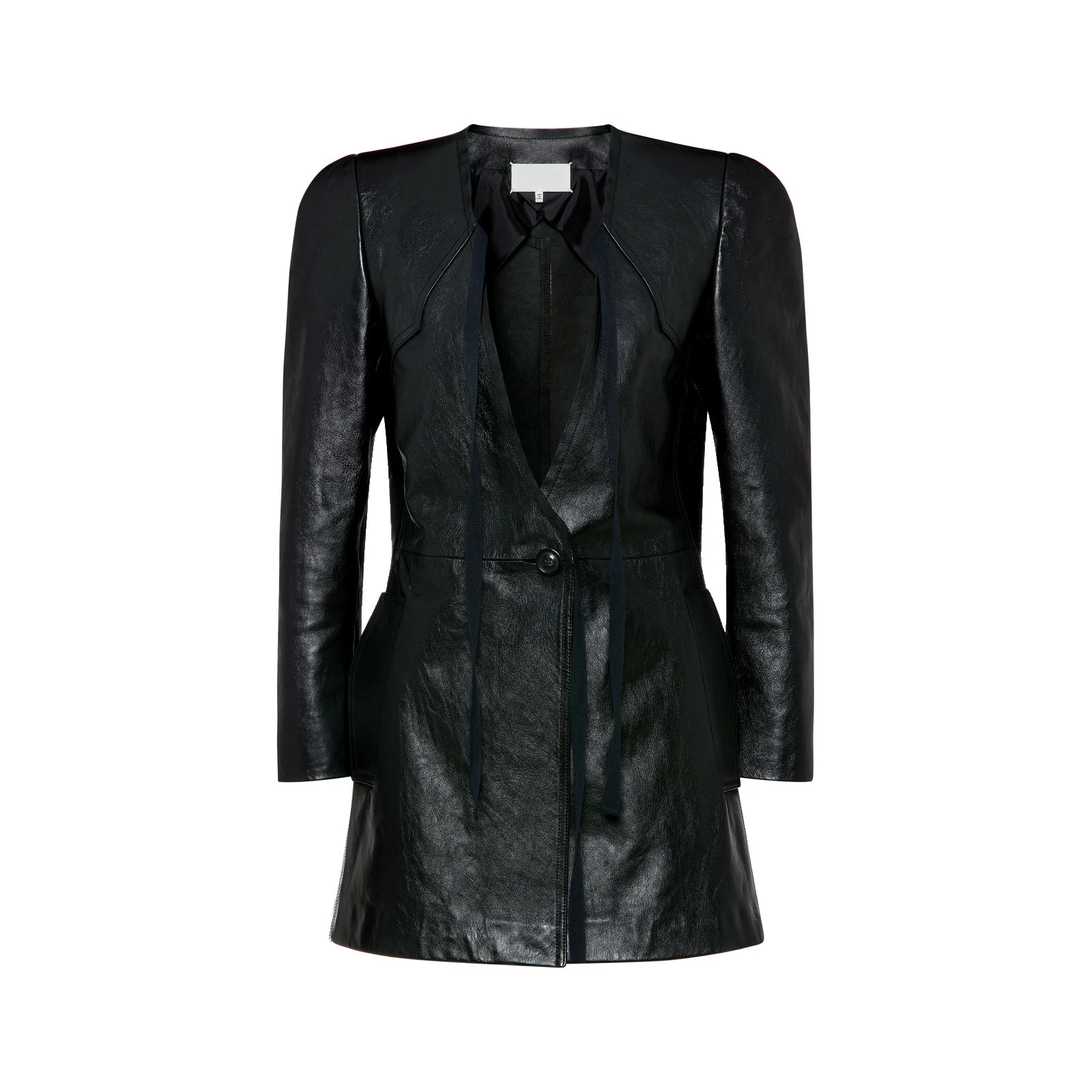 Maison Margiela Leather Jacket in Black Maison Margiela Leather Jacket in Black | Luxury Shoes