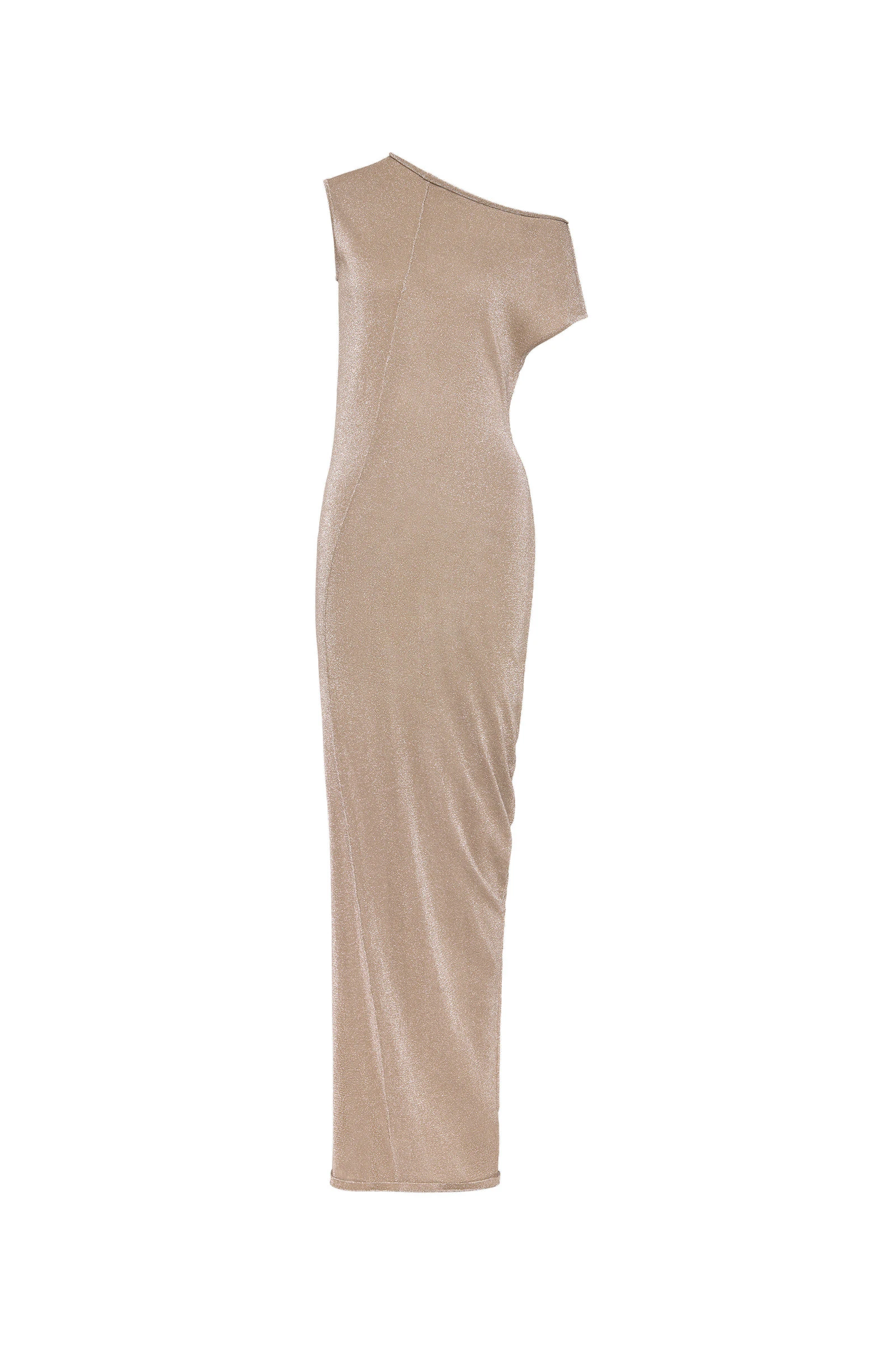 Maison Margiela Metallic Knit Maxi Dress in Pink Beige Maison Margiela Metallic Knit Maxi Dress in Pink Beige | Luxury Shoes